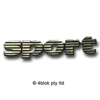 HDT VL Sport Badge Small - 40219