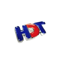 HDT VK Grille Badge 35mm Red & Blue - 40165A