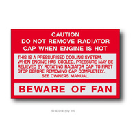 HDT Beware Of Fan VB-VL - 90014 