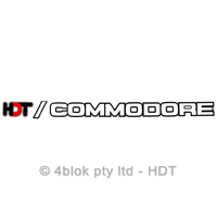 HDT VC Boot Decal Black -  40031U