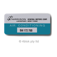 HDT VC Harrison Air Decal - 40402