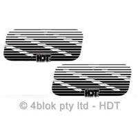 HDT VE Improved VK SS Guard Decal Pair Black - VE084A