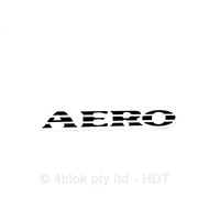 HDT VL Aero Boot Decal