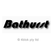 HDT VL Bathurst Decal - Black