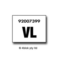 HDT VL Radiator Decal - Broadcast