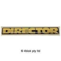VL Director Dome Decal - Gold