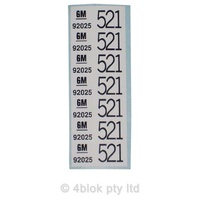 HDT 521 Wiring Decal - 50027