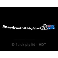 HDT Australias Driving Future Window Decal