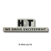 HDT WDE Decal - Silver