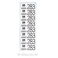 HDT 283 Wiring Decal - 50026 