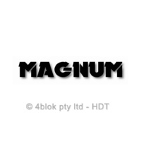 HDT Wb Magnum Small Black - 40046SBLK
