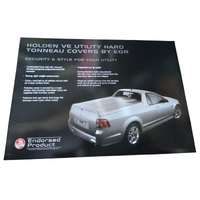 New Original Holden VE Commodore Ute Hard Lid Brochure Flyer 2008 2 Page