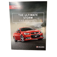 New Original Holden VF Ute Storm Sales Brochure Leaflet 4/14