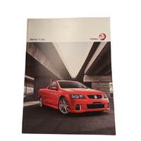 New Original Holden VE Series 2 Ute Brochure Booklet July 2012 Red