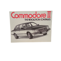 New Original Holden VC Commodore II SLE Sales Brochure Leaflet