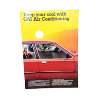 New Original Holden Air Conditioning Sales Brochure 4 Page