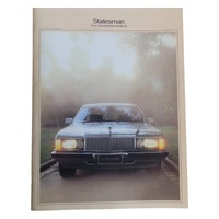 New Original Holden WB Statesman Caprice DeVille 12 Page Sales Brochure