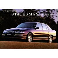 Original Holden VS Statesman Series 3 Sales Brochure Leaflet