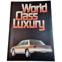 New Original Holden VK Calais World Class Luxury Brochure 4 Page