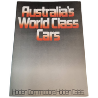 New Original Holden VK Australia's World Class Cars Sales Brochure Booklet 40 Page