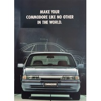 New Original 1991 Holden Commodore VP Accessories A5 Sales Brochure Booklet