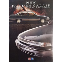 Original Holden Calais VP with IRS Sales Brochure Leaflet