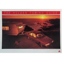 New Original The Holden Towing Guide Commodore VL Sales Brochure
