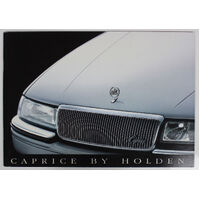 New Original Caprice By Holden VQ 16 Page Sales Brochure