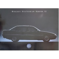 New Original Holden Statesman Series 2 VQ 16 Page Sales Brochure