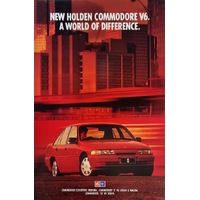 New Original Holden Commodore VP 4 Page Sales Brochure