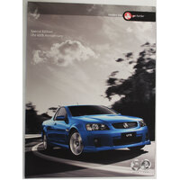New Original Holden VE Ute Commodore Sales Brochure 2008 4 Page