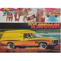 NOS Original Holden HQ Move Me Sandman Sales Brochure GMH