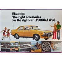 New Original GMH Holden Accessories LH Torana Large Dealer Brochure