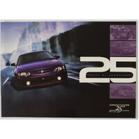 New Original Holden Commodore 25th Anniversary Sales Brochure 19 Pages