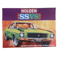 Original Holden HQ SS V8 July 1972 2 Page Sales Brochure Leaflet