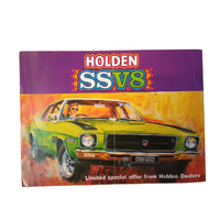 Original Holden HQ SS V8 July 1972 2 Page Sales Brochure Leaflet