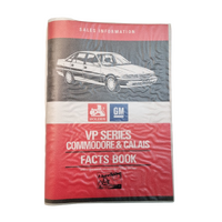 Original Holden Commodore VP Sales Facts Book & Launch Kit Dealer Confidential