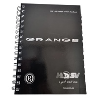 NOS HSV WK Grange Owners Handbook Genuine 00A-031301 Aug 2003 Print 1
