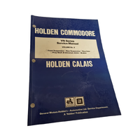 Original Holden Commodore Calais VN Service Manual Volume 2 August 1988
