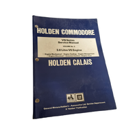 Original Holden Commodore Calais VN Service Manual Volume 3 August 1988