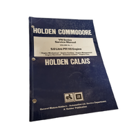 Original Holden Commodore Calais VN Service Manual Volume 4 2/1989 V8