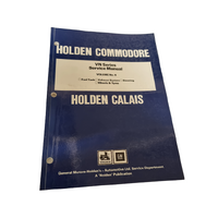 Original Holden Commodore Calais VN Service Manual Volume 6 August 1988