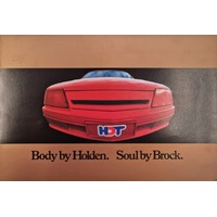 New Original HDT VK Fold Out Brochure Peter Brock