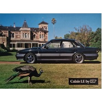 New Original HDT VL Calais LE Sales Brochure Flyer Brock Holden Dealer Team
