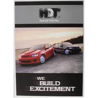 New Original HDT VE SS Commodore A4 Brochure Flyer Hard Card