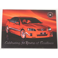 New Original HDT VC VE Retro Commodore A6 Card 30 Years