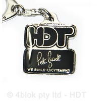 HDT Peter Brock Signature We Build Excitement Key Ring - 80012K4
