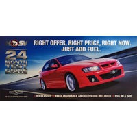 New Original HSV VZ Z Series 24 Month Test Drive Flyer