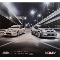 New Original VE HSV Maloo Clubsport R8 Tourer E3 6 Page Fold Out Brochure