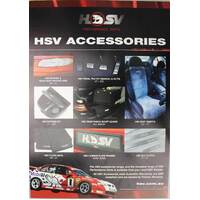 New Original HSV Accessories Brochure Leaflet